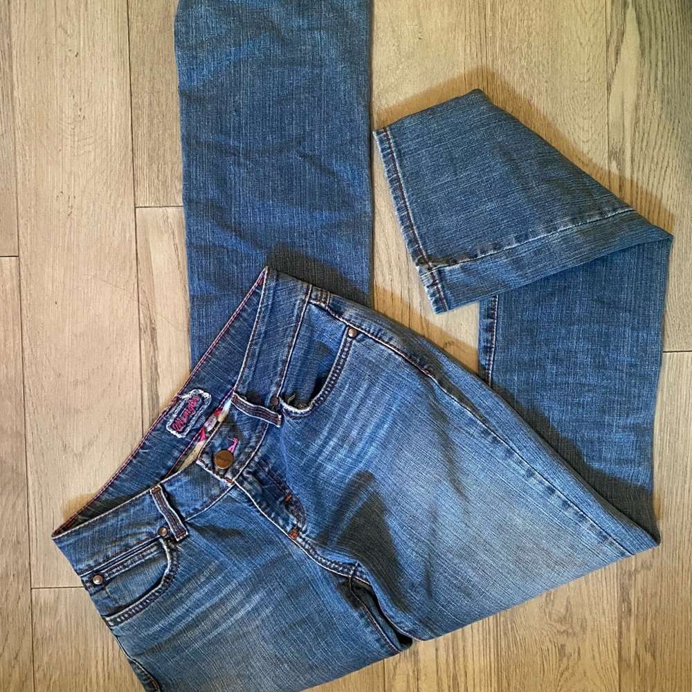 Wrangler Blue Boot Cut Jeans